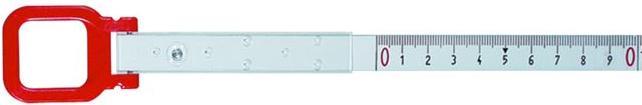 Produktbild BMI Kapselbandmass RADIUS Länge 20 m Bandbreite 13 mm mm/cm EG II Kunststoff Stahlmassband (20 m)