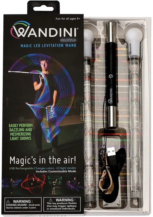 Produktbild Fun In Motion Toys WANDINI Glow.0 LED FLOATING WAND