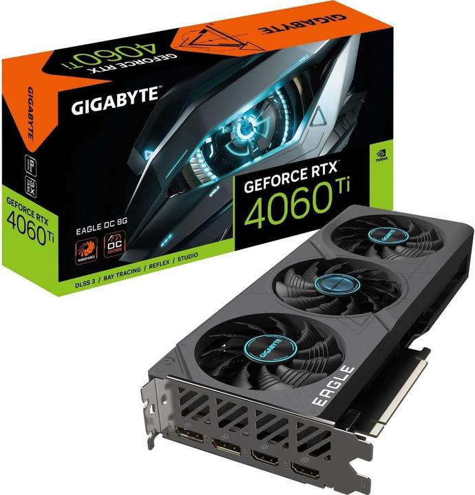 Produktbild Gigabyte Geforce RTX 4060 Ti Eagle OC (8 GB)
