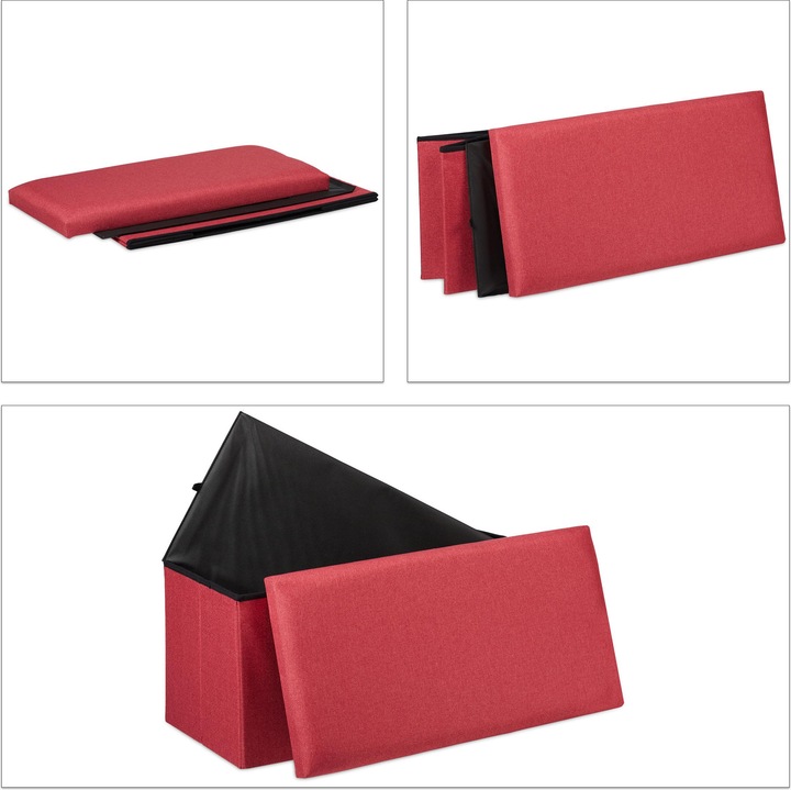 Image du produit Relaxdays Banquette de rangement (76.50 cm)