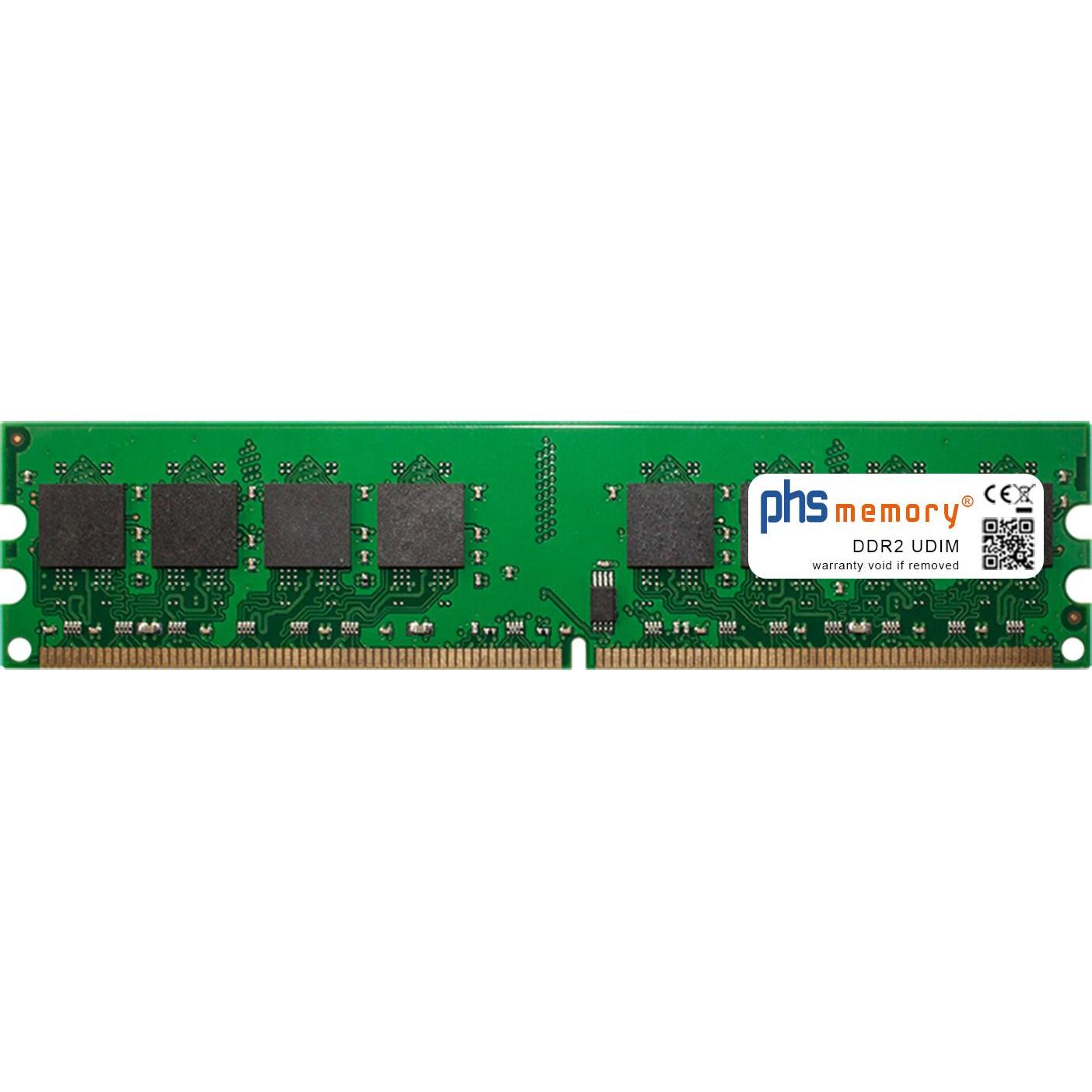 PHS-memory 2GB RAM Speicher für Asus M2N-VM DH DDR2 UDIMM 800MHz PC2-6400U (Asus M2N-VM DH, 1 x 2GB), RAM Modellspezifis...