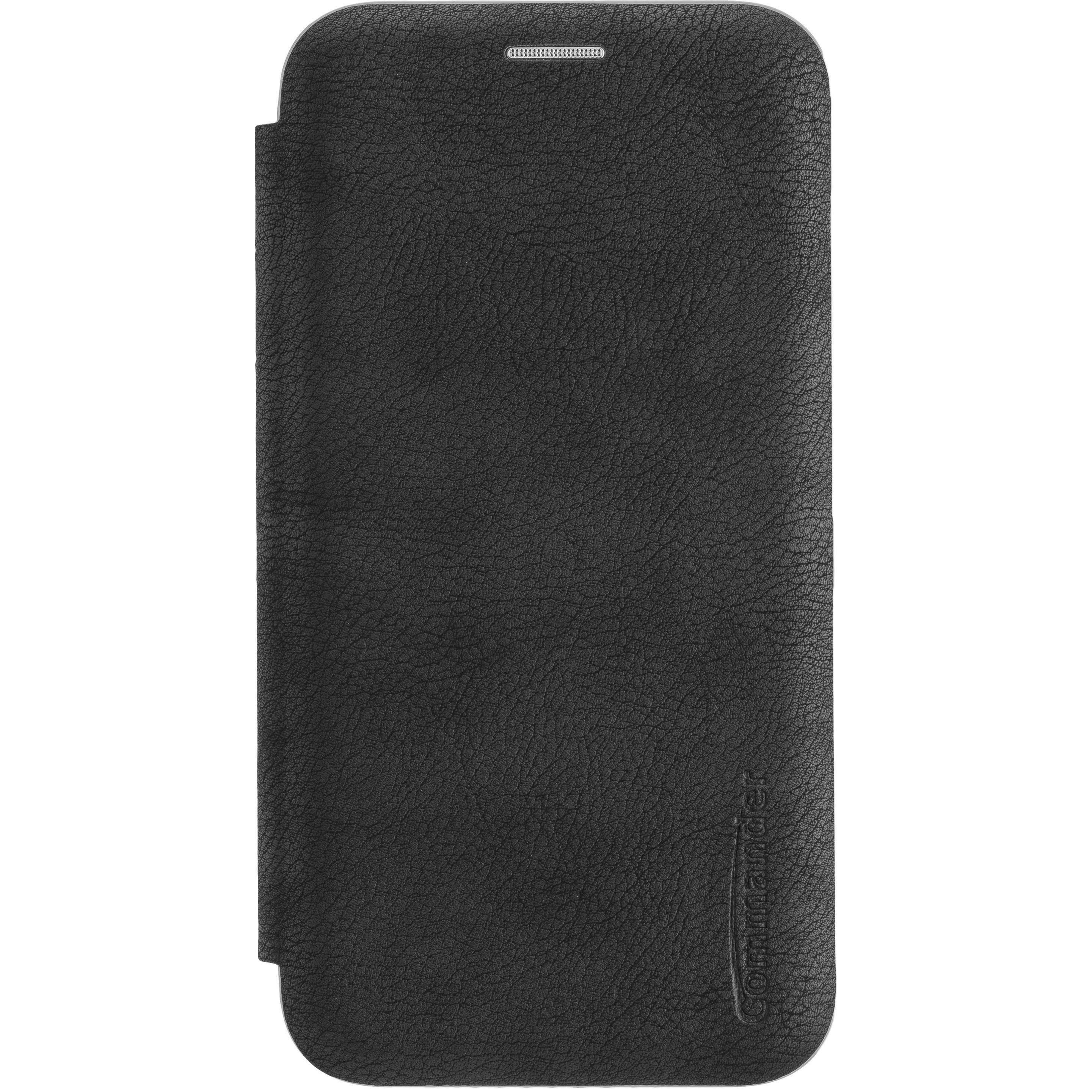 Peter Jäckel COMMANDER SmartCase NOBLESSE für Apple iPhone 15 Pro Max Black (Apple iPhone 15 Pro Max), Smartphone Hülle,...