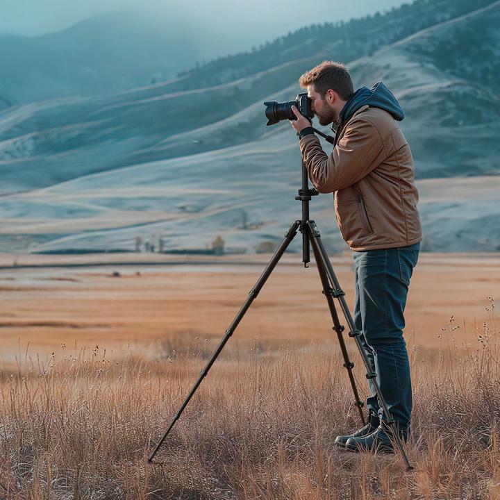 Produktbild Ulanzi JJ06 Overhead Travel Tripod (Carbon, Metall)