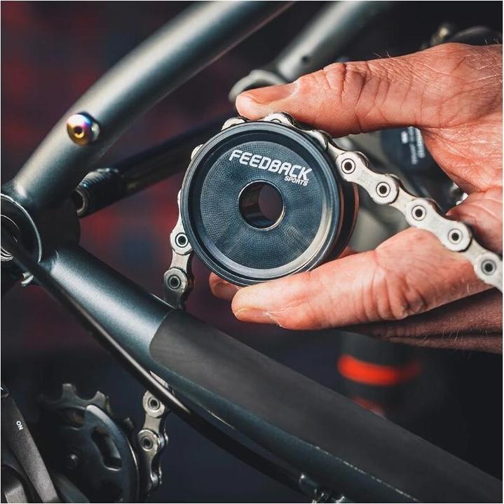 Actual product image Feedback Sports Chainring cover for through axle