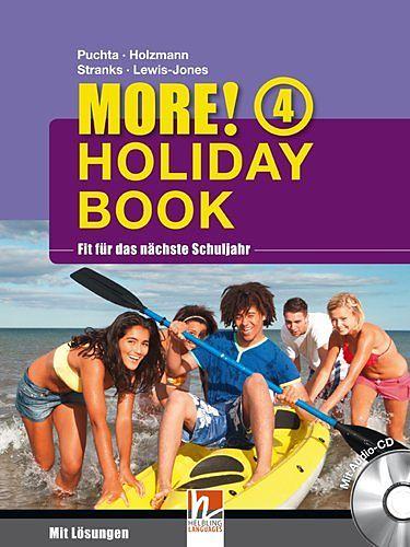 Produktbild MORE! Holiday Book 4, with 1 audio CD (Englisch, Christian Holzmann, Herbert Puchta, Jeff Stranks, Peter Lewis Jones, 2014)