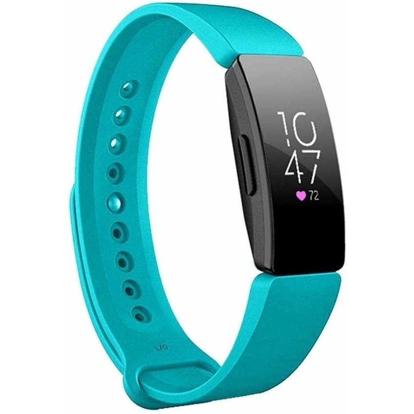 Strap-it Silikon Armband (Silikon, Inspire 2), Uhrenarmband, Blau