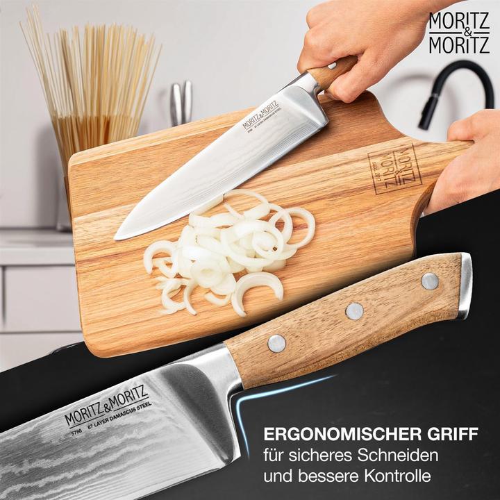 Actual product image Moritz & Moritz 5788 Damastmesser (20 cm)