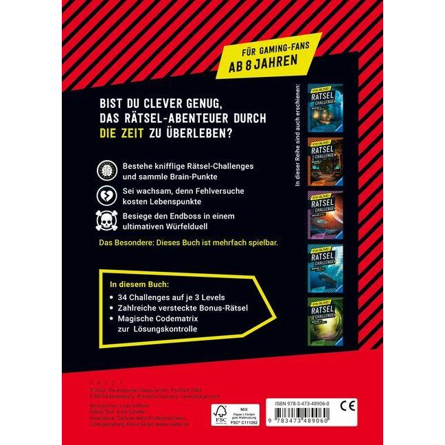 Thumbnail - Stay alive! Rätsel-Challenge: Überlebe die Zeitreise, Kinderbücher von Anne Scheller, Louis Vettese