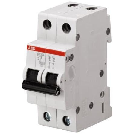 ABB, Schutzschalter, SH200 Leitungsschutzschalter Typ C, 2-polig 6A