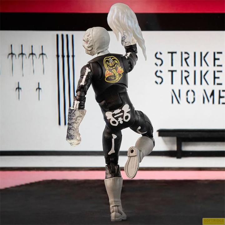 Produktbild Hasbro Power Rangers x Cobra Kai Ligtning Collection figurine Skeleputty 15 cm