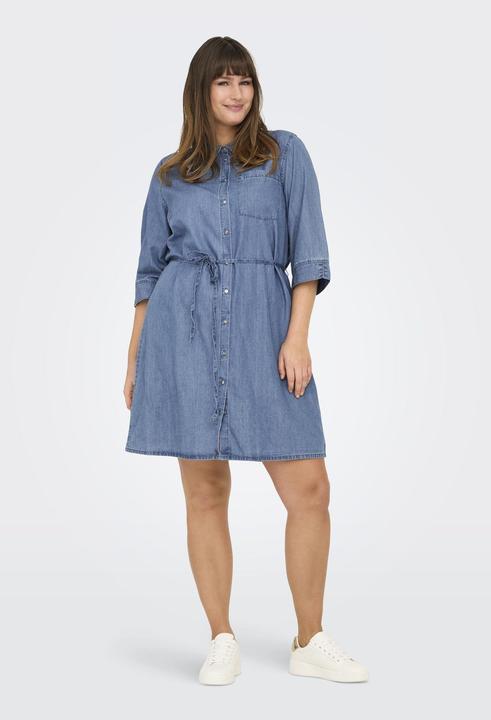 Image du produit Only CARBEA Langes Kleid Jeanskleid (52)
