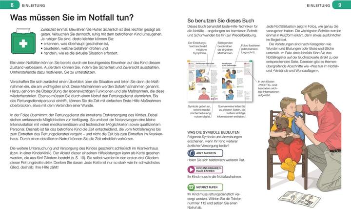 Actual product image Erste Hilfe für Babys und Kinder (German, Malteser, DK Publishing House, 2019)