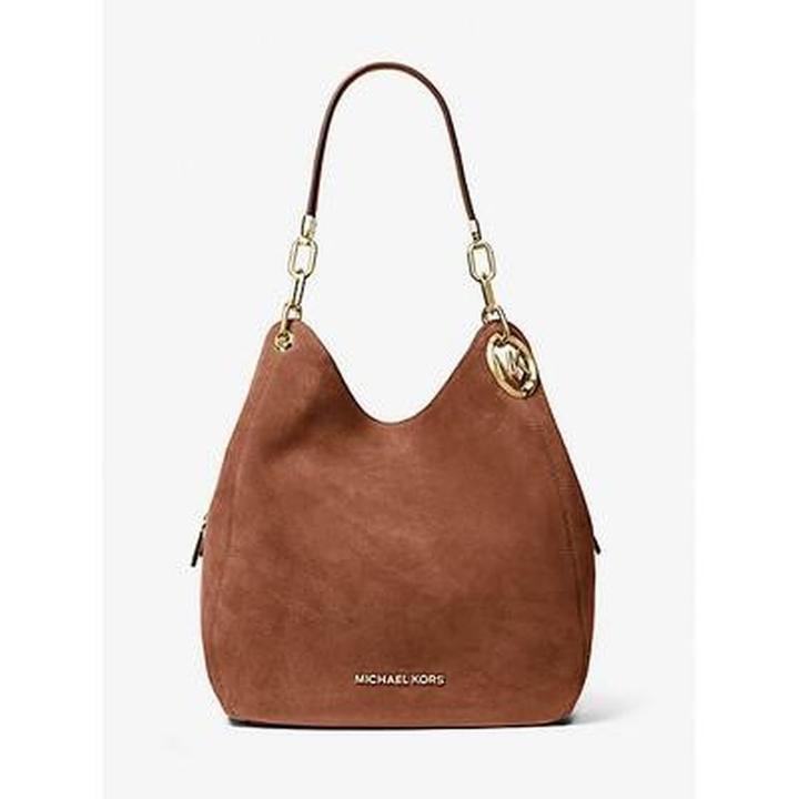 Produktbild Michael Kors Borsa a Tracolla Grande in Pelle Scamosciata Lillie
