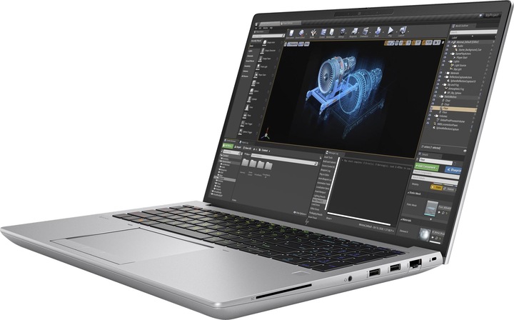 Actual product image HP ZBook Fury 16 G10 (15.98", Intel Core i9-13950HX, 32 GB, 1000 GB, DE)