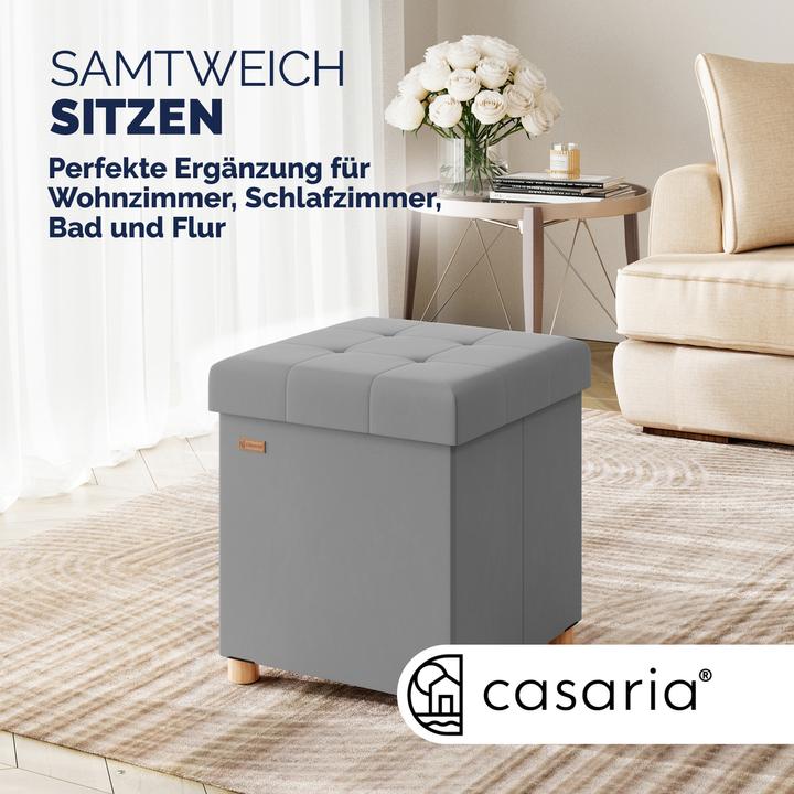 Produktbild Casaria Sitzhocker mit Stauraum