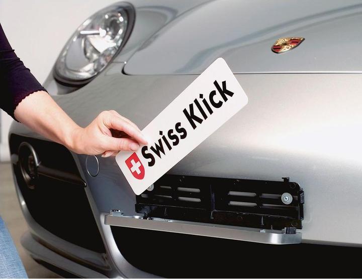 Produktbild Swissklick Nummerrahmen (Heck, Hochformat)