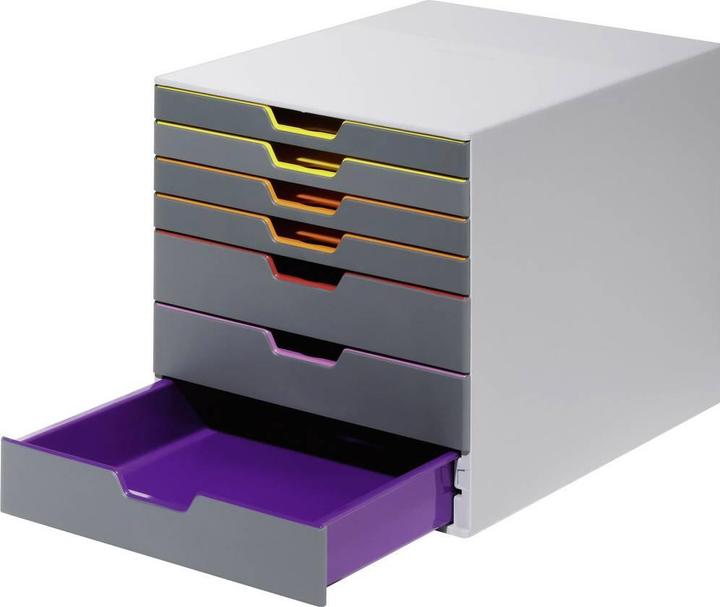 Produktbild Durable Schubladenbox Varicolor 7 (A4)