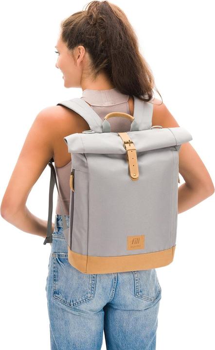 Produktbild Fillikid Wickeltaschen & Wickelrucksäcke Wickeltasche Berlin im Rolltop-Design mit