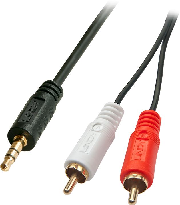 Productafbeelding Lindy Jack - Cinch N (2 m, AUX-kabel, Cinch kabel)
