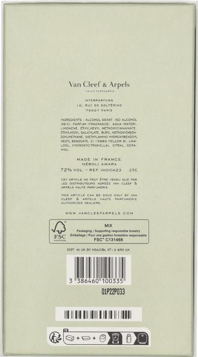 Actual product image Van Cleef and Arpels Néroli Amara (Eau de parfum, 75 ml)