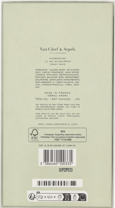 Produktbild Van Cleef and Arpels Néroli Amara (Eau de Parfum, 75 ml)
