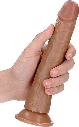 Produktbild RealRock Slim Realistic Dildo with Suction Cup - 8"/ 20,5 cm