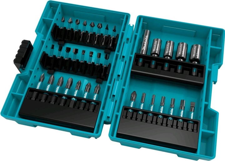 Actual product image Makita Bit set 35 pieces (Cross Phillips PH M1, Cross Phillips PH M2, Cross Phillips PH M3, Cross Pozidriv PZ M1, Cross Pozidriv PZ M2, Cross Pozidriv PZ M3, Hexagon socket TX M15, Hexagon socket TX M25, Hexagon socket TX M20, Hexagon socket TX M30)