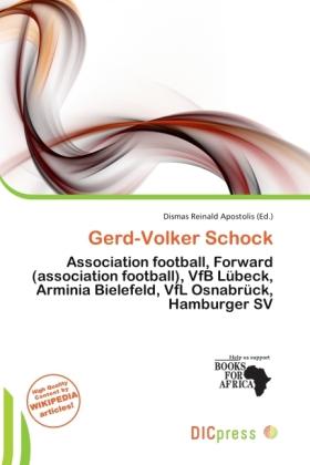Produktbild Gerd-Volker Schock (Englisch, 2011)