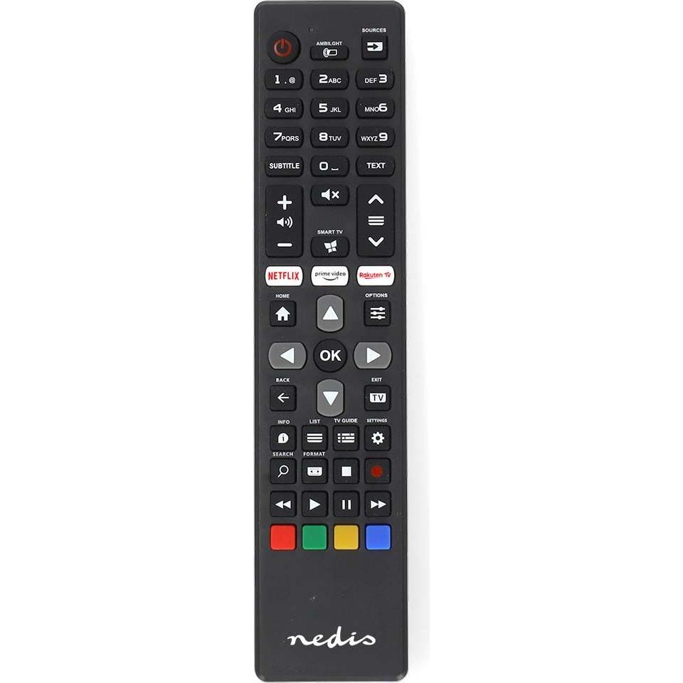 Nedis Ersatz Fernbedienung Passend für: Philips Vorprogrammiert 1 Gerät Amazon Prime / Netfl (Gerätespezifische Fernbedi...