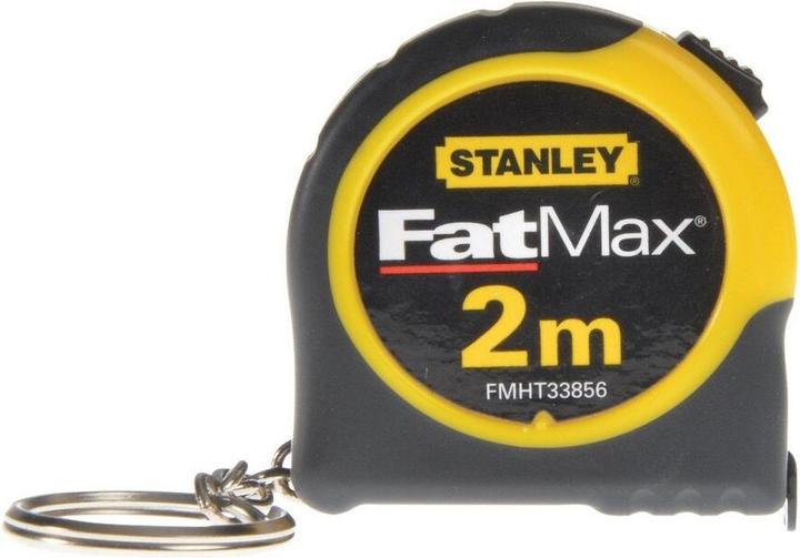 Actual product image Stanley Flexometer FatMax key ring mini rubber ABS (2 m x 13 mm) (2 m)
