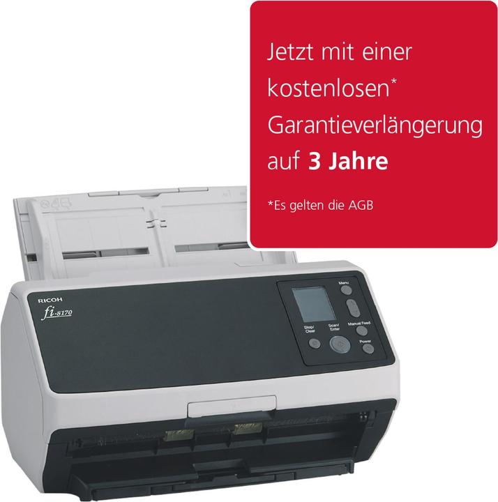 Produktbild RICOH Dokumentenscanner fi-8170 (USB, Ethernet)