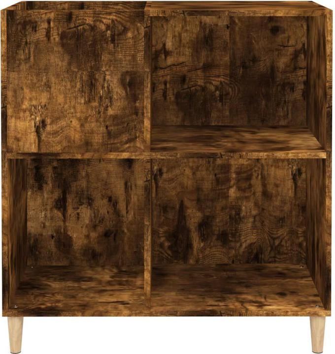 Actual product image vidaXL Plattenschrank Räuchereiche 84,5x38x89 cm Holzwerkstoff