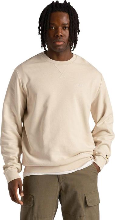 Actual product image Lyle and Scott Mens Embroidered Loopback Crew Neck Sweatshirt (M)