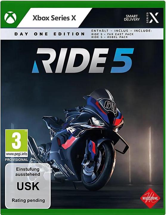 Actual product image Milestone RIDE 5 Day One Edition (Xbox Series X, DE)