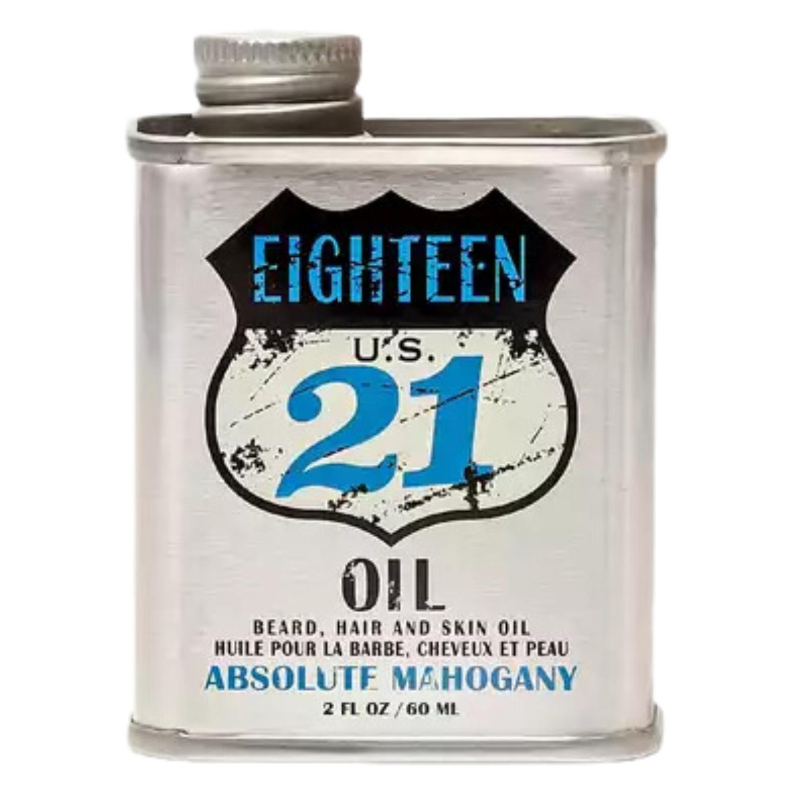 18.21 Man Made, Baardverzorging, Haar-, Huid- En Baardolie Voor Mannen - Eersteklas Verzorgingsproducten Voor Tatoeages En Snorren (60 ml)