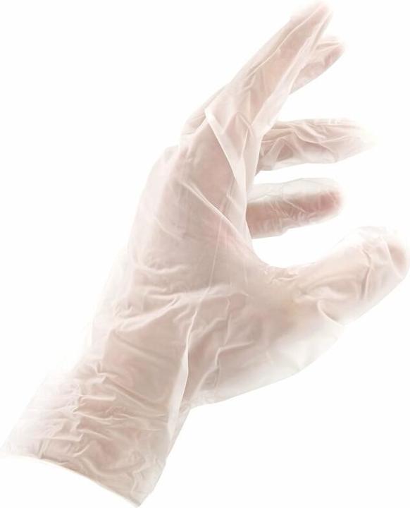 Actual product image 3A Wibu+ paint gloves extra strong, 100 pieces, size XL, clear (XL)