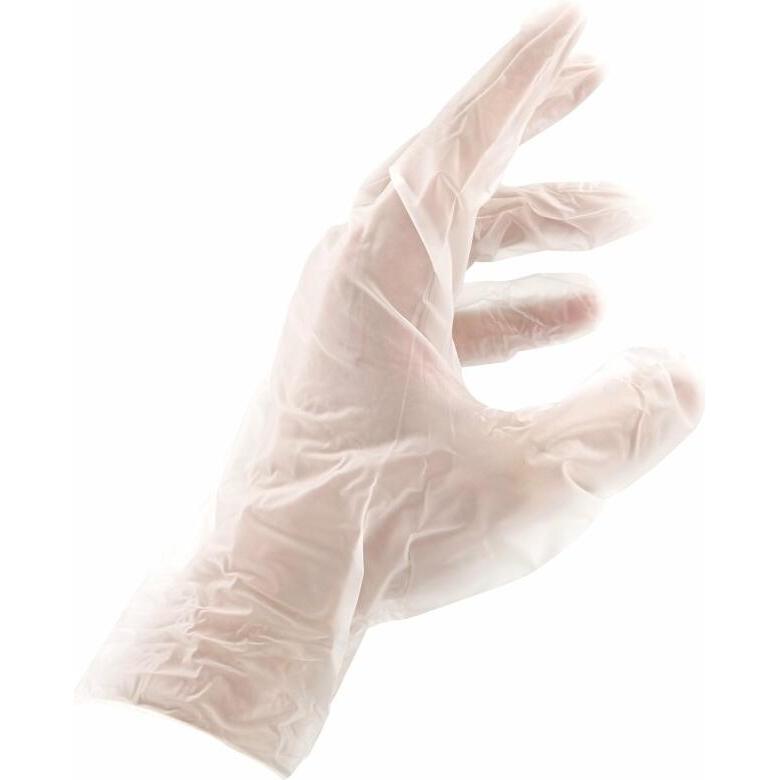 3A, Schutzhandschuhe, Wibu+ Lackhandschuhe extrafest, 100 Stück, Grösse XL, klar (XL)