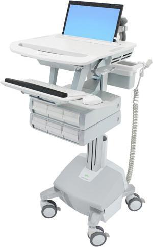 Ergotron Chariot pour ordinateur portable/clavier/souris (architecture ouverte)