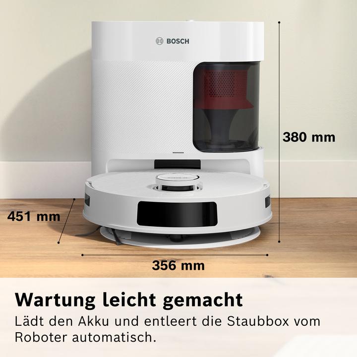 Produktbild Bosch Hausgeräte BCRD2W (11000 Pa, Wischtuch)