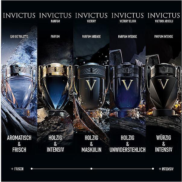 Actual product image Genius Rabanne Invictus Victory Absolu Parfum Intense 50 ml (Eau de parfum, 50 ml)