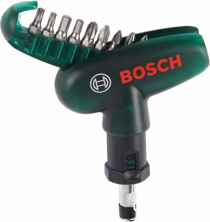 Actual product image Bosch Zubehör Pocket screwdriver bit set, 10-piece (Hexagon socket TX)