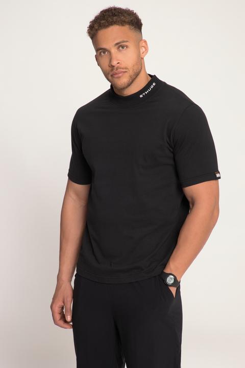 Immagine prodotto Sthuge T-shirt con mezze maniche e colletto alto, disponibile fino alla tg. 8XL (6XL)