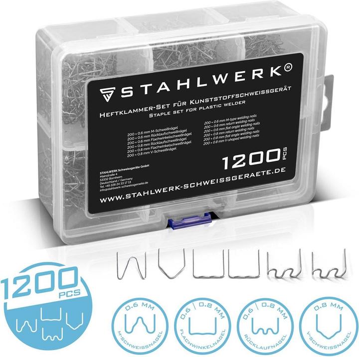 Image du produit Stahlwerk Kit d'agrafes