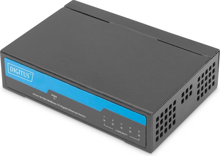 Productafbeelding Digitus 5-poorts gigabitswitch, onbeheerd (5 ports)