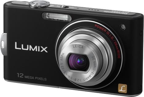 Panasonic Lumix FX60, 12Mpixel, 5xWW zoom, HD-Movie, Black (1/2,3'')
