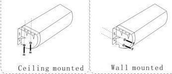 Actual product image Leinwand 77" 16:9 Manual Projection Screen (77", 16:9)