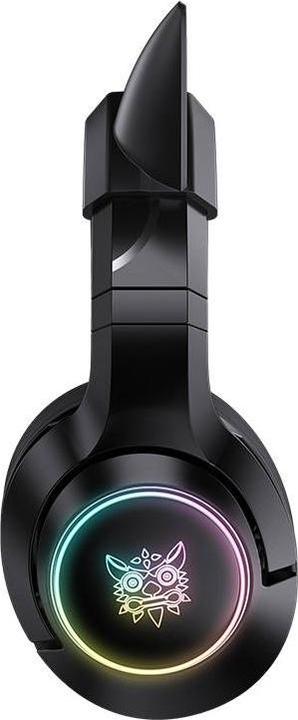 Actual product image Onikuma Gaming headphones K9 Black RGB (Cable)