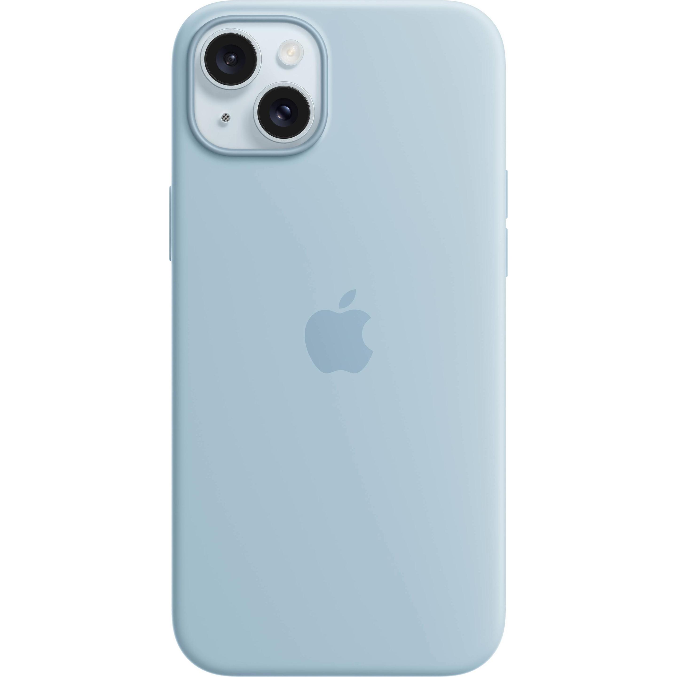 Apple Silicone Case with MagSafe (Apple iPhone 15 Plus), Smartphone Hülle, Blau
