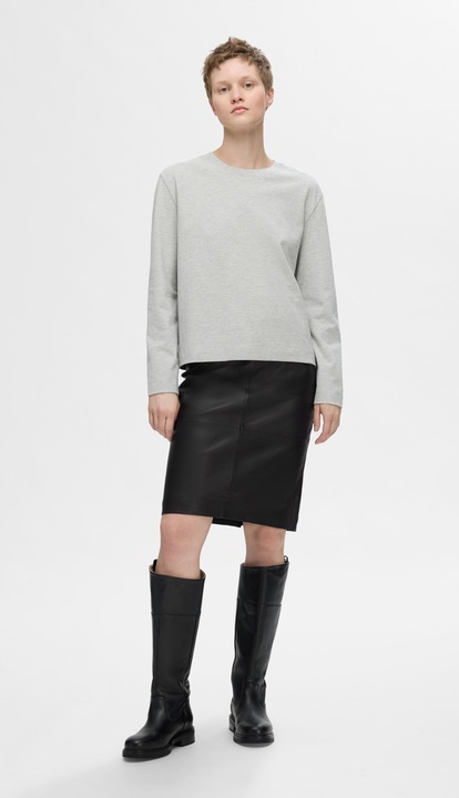 Image du produit Selected Femme Jupe en cuir (36)