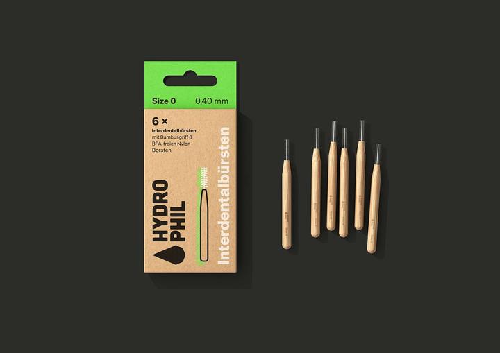 Produktbild Hydrophil Interdentalbürsten (6 x, 0.40 mm)